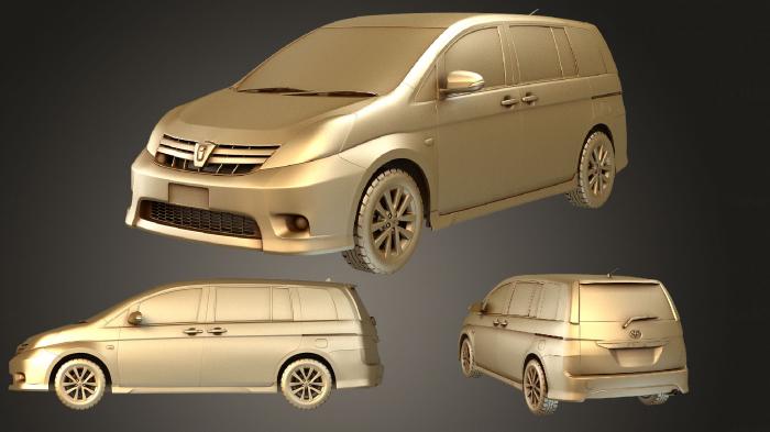 نموذج ثلاثي الأبعاد لآلة CNC السيارات والنقل تويوتا ايزيس 2012